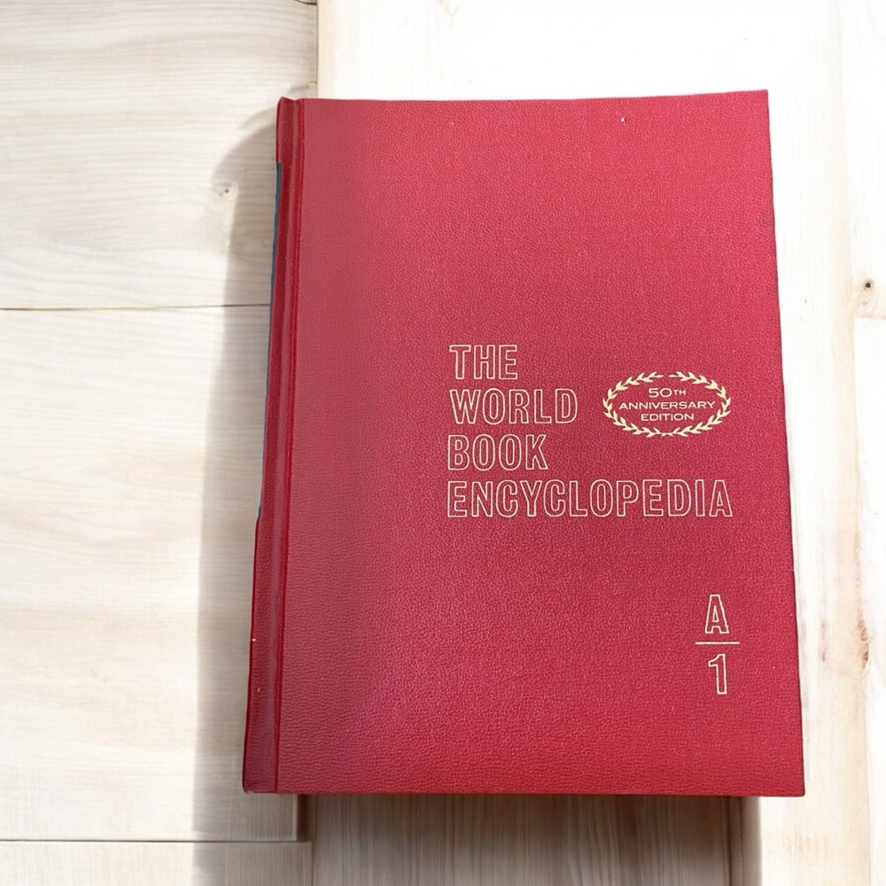 World Book Encyclopedia 50th Anniversary Edition - Red